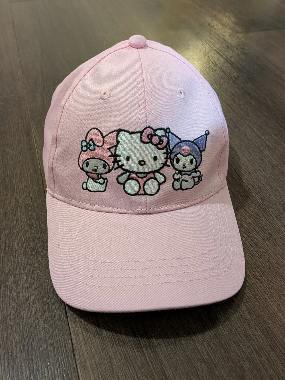 Sanrio Hello Kitty & Friends pink kid's baseball cap